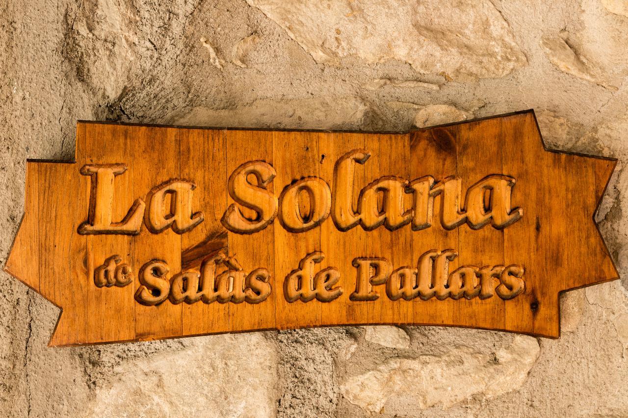 Alberg La Solana Salas de Pallas Екстериор снимка